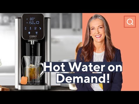 Видео: Диспенсер горячей воды CASO Turbo — горячая вода по требованию! | QVCUK