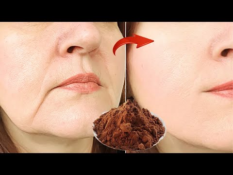 Видео: Кофе в миллион раз сильнее Ботокса / Омолаживающая маска удаляет морщины, подтягивает кожу.