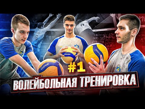 Видео: Волейбольная тренировка #1