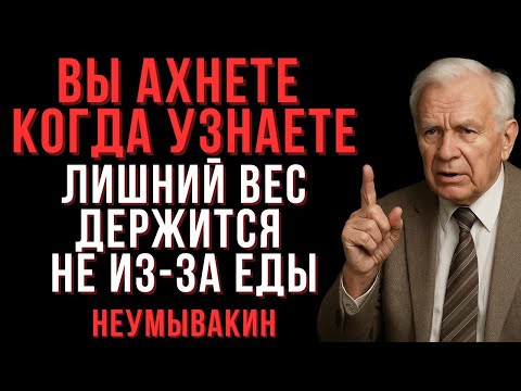 Видео: Почему килограммы не уходят? Неумывакин раскрывает настоящую причину!