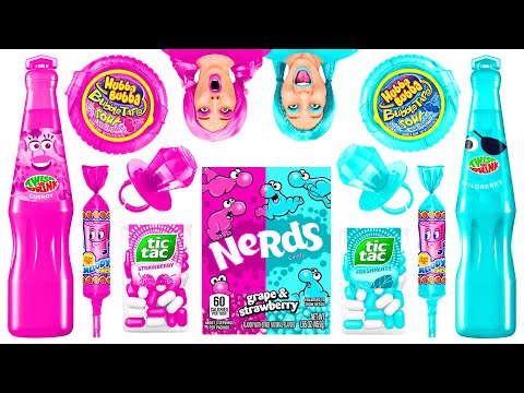 Видео: Розовая Еда vs Голубая Еда Челлендж | Смешные Cитуации от 4Teen Challenge