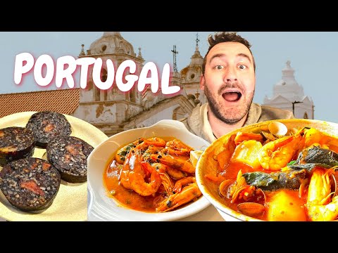 Видео: ЕДА АЛГАРВЕ в Португалии - традиционная катаплана + дикий горный кабан!!