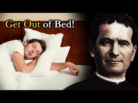 Видео: «Поздний подъём ведёт к нечистым грехам» — Святой Иоанн Боско | Эп. 157