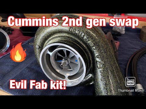 Видео: 6.7 Cummins Evil Fab 2-го поколения замена!!!