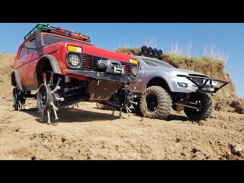 Видео: НИВА на болтах против МЕРСА ... NIVA VS ML500