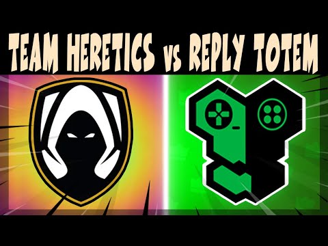 Видео: КРУТОЙ СКРИМ, ИГРАЮТ - TEAM HERETICS vs REPLY TOTEM #brawlstars