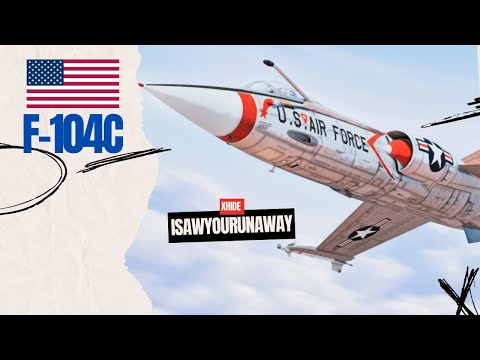 Видео: F-104C после нерфа в #warthunder