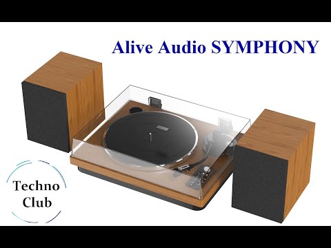 Видео: Обзор: Виниловый проигрыватель Alive Audio SYMPHONY