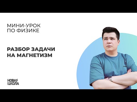 Видео: НШ | Физика. Разбор задачи на магнетизм