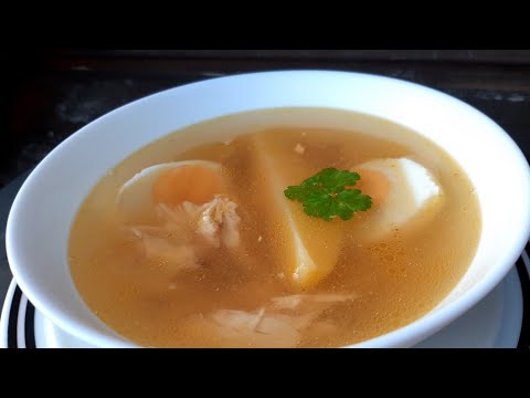 Видео: Самый вкусный куриный бульон
