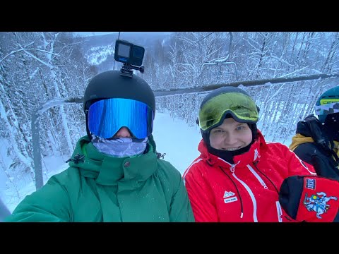 Видео: Губаха 2022. Катаем на доске. Трасса Фрирайд - Каменная гряда 1 (где то между ними😁)