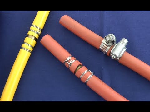 Видео: Изготовление собственных хомутов для экспериментальных самолетов