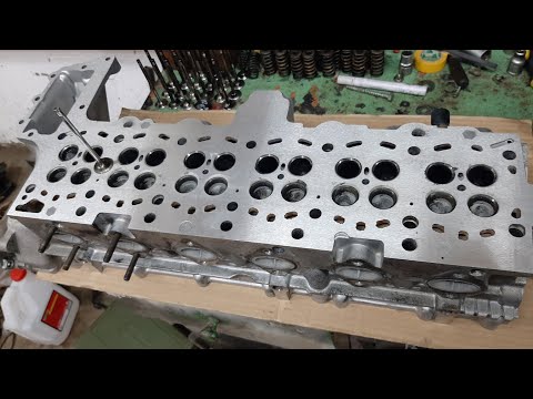 Видео: Газы в расширителе м57 е39, снятие установка гбц, восстановление резьбы