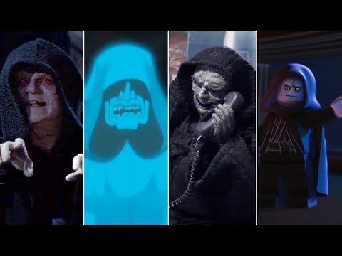 Видео: Эволюция Палпатина (Дарта Сидиуса) в мультфильмах и кино