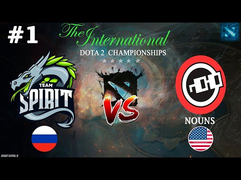 Видео: ГЛАВНАЯ ВСТРЕЧА ЭТИХ ВЫХОДНЫХ! | Spirit vs Nouns #1 (BO3) The International 2024