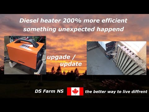 Видео: Дизельный обогреватель на 200% эффективнее, обновление 1