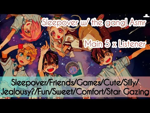 Видео: Ночевка с Ханако и друзьями Asmr~