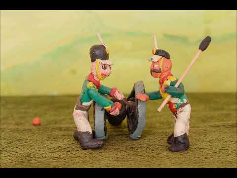 Видео: Мультфильм "Бородино"