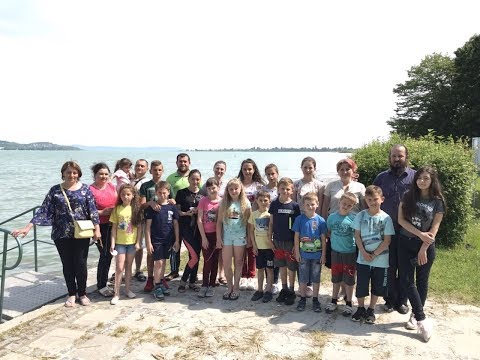 Видео: Відпочинок дітей з Углі та Кричева у таборі на озері Балатон (Венгрія). Червень 2019 рік.