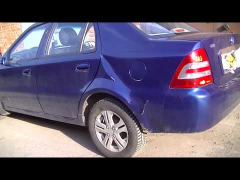 Видео: Джили мили ск . Кузовной ремонт. Рихтовка.