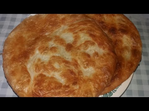 Видео: Катлама пишириш/Слоенная лепешка