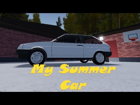 Видео: My Summer Car 🚙🌲я пытался но пoезд сильный Roblox 1