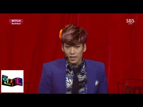 Видео: [Парень] WITCH (позиция) @ Популярная песня Inkigayo 141102