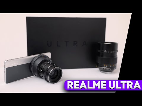 Видео: Realme Ultra: Концепт смартфона со СМЕННЫМИ ОБЪЕКТИВАМИ!