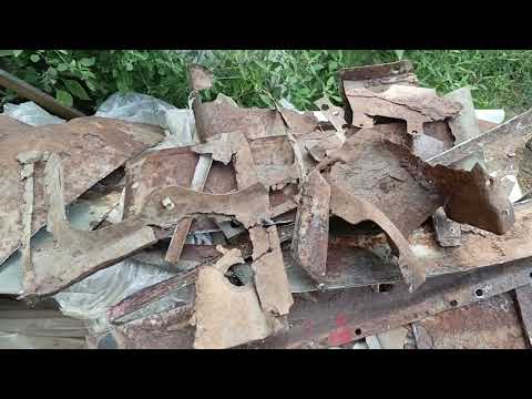 Видео: Задние крылья сгнили. Ремонт кузова Ниссан