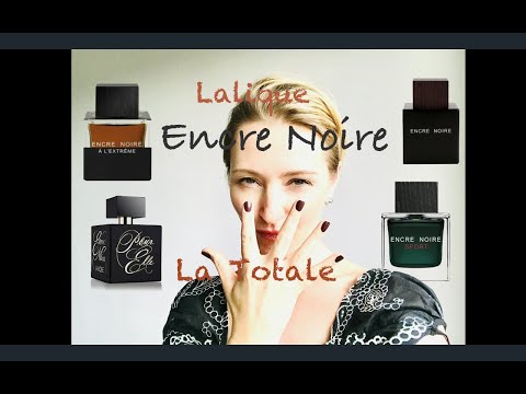 Видео: Encre Noire Lalique l Полное собрание сочинений