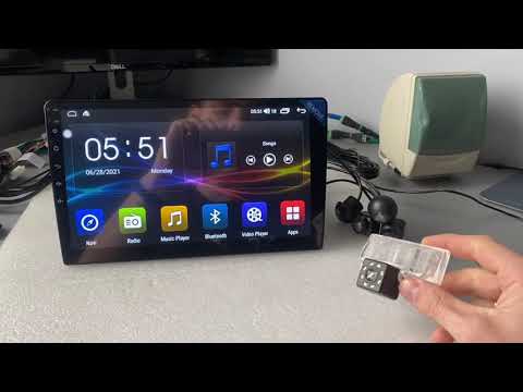 Видео: Встроенный Круговой обзор 360 в Android Магнитоле на UIS 7862, запись видеорегистратора, подключение