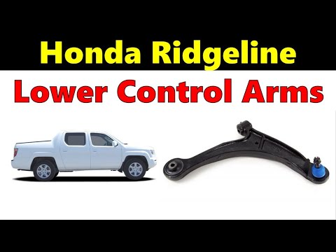 Видео: Как заменить нижние рычаги управления - HONDA RIDGELINE & PILOT (сайлентблоки и шаровые опоры)