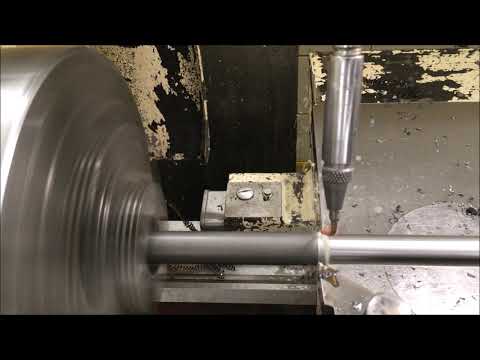 Видео: Длинный тонкий конус на токарном станке