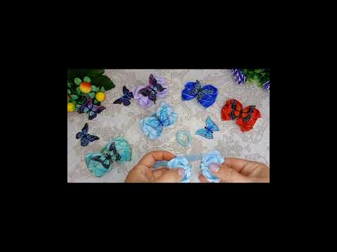 Видео: Самые продаваемые бантики 🎀. Бабочки🦋🦋🦋 прилетели !!!