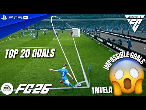 Видео: FC 26 — ТОП-20 НЕВОЗМОЖНЫХ ГОЛОВ | PS5 PRO [4K60]