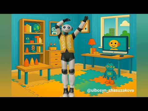 Видео: Робот сергіту сәті #сергітусәті #сергитусати #физминутка #робот