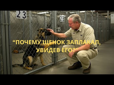 Видео: Щенок Немецкой Овчарки Заплакал, Когда Узнал Мужчину в Приюте… Но Случилось Грустное