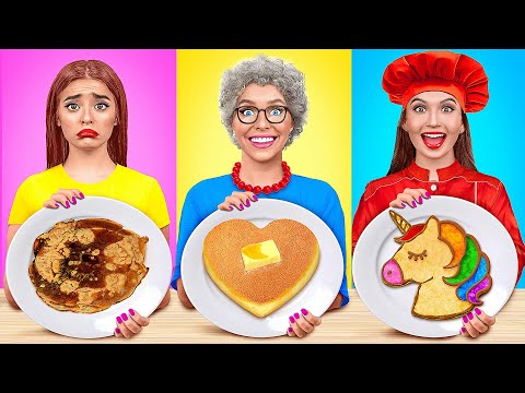 Видео: Кулинарный Челлендж: Я против Бабушки | Съедобная Битва от Trend DO Challenge