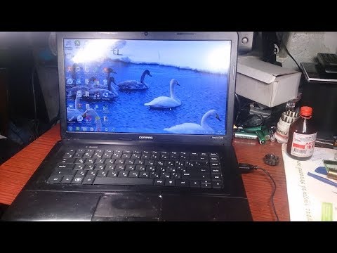 Видео: Ноутбук Compaq CQ58, разборка и чистка от пыли.