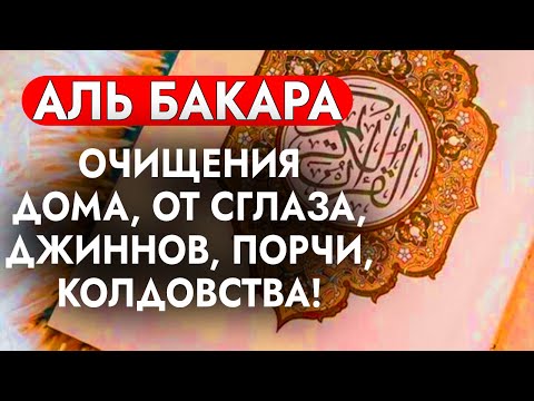 Видео: 🕋АЛЬ БАКАРА. Очищения дома от сглаза, джиннов, порчи и колдовства.