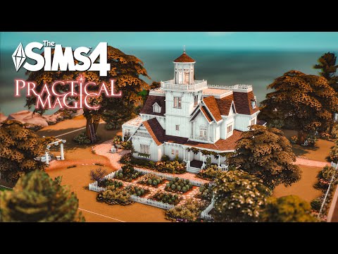 Видео: Дом практической магии 🔮 Sims 4 | Покадровая съёмка + озвучка | Без CC