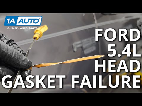 Видео: Частые проблемы Ford 5.4 SOHC: проблемы с прокладкой головки блока цилиндров? Как устранить внутр...