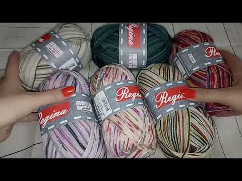 Видео: ещё купила пряжу Регину 🧶🧶🧶