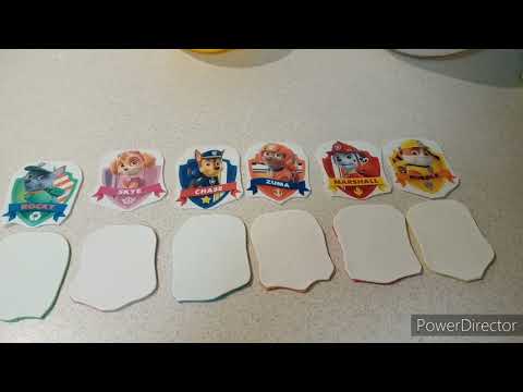Видео: Щенячий Патруль Вафельные картинки.Топперы на торт из мастики.