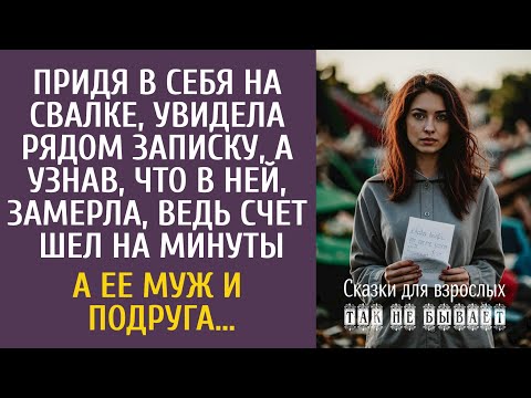 Видео: Придя в себя на свалке, увидела рядом записку, а узнав, что в ней, замерла, ведь счет шел на минуты…