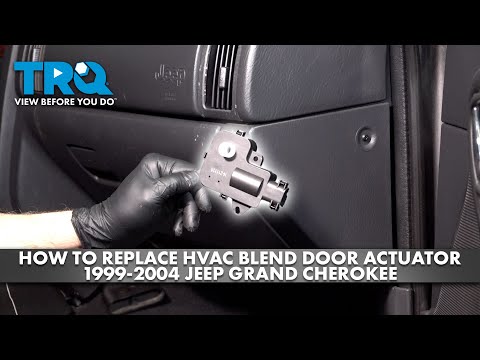 Видео: Как заменить привод заслонки смесителя HVAC на Jeep Grand Cherokee 1999-2004 годов
