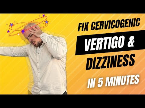 Видео: Как быстро вылечить цервикогенное головокружение и обмороки | Доктор Мэтью Поза, мануальный терап...