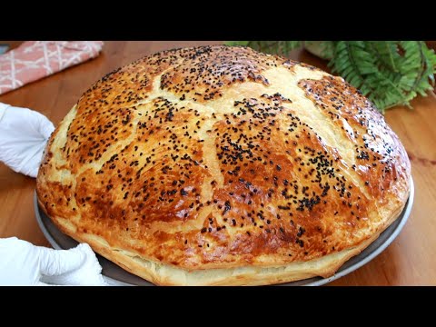 Видео: Оригинальный рецепт приготовления нашего вкусного и роскошного слоеного хлеба!  Бинт Аль Сан