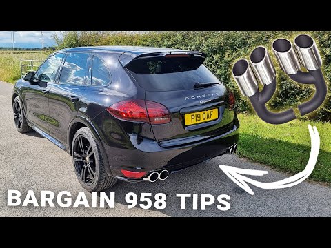 Видео: Выгодные насадки на выхлопную систему Porsche Cayenne 958 | Лучшая бюджетная установка четырёхтру...