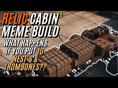 Видео: Что произойдёт, если поставить 10 гнёзд на реликтовую хижину?! - Crossout
